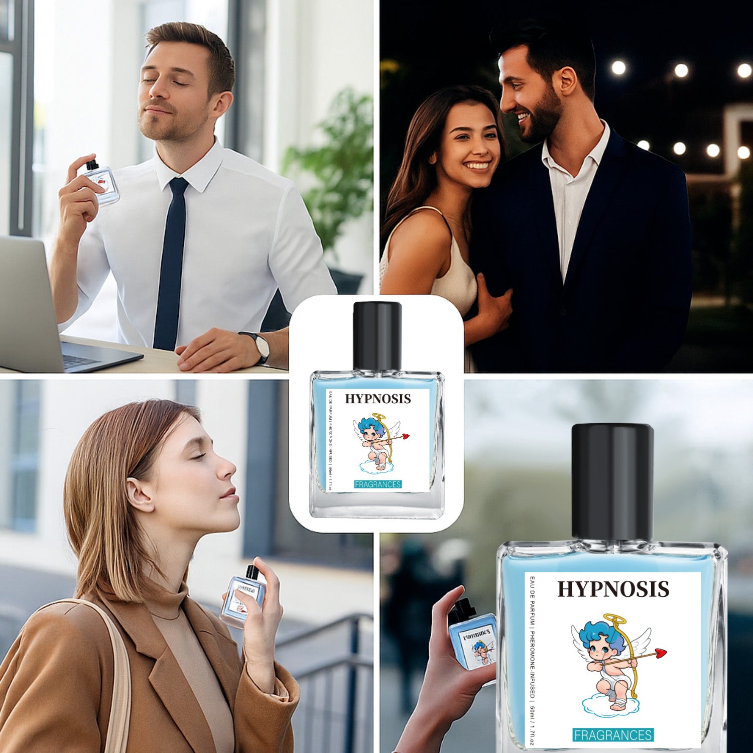 Hypnosis unisex fragrance for office, evening and everyday wear